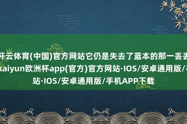 开云体育(中国)官方网站它仍是失去了蓝本的那一丢丢的货币属性
