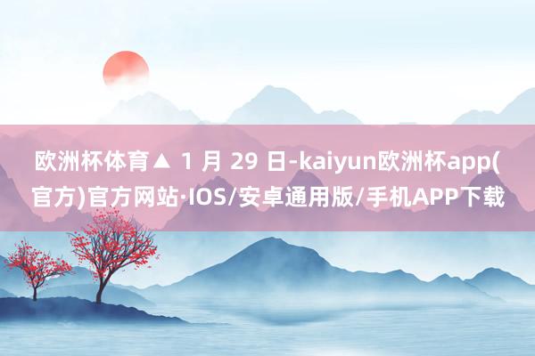 欧洲杯体育▲ 1 月 29 日-kaiyun欧洲杯app(官