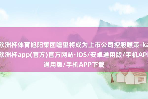 欧洲杯体育旭阳集团瞻望将成为上市公司控股鞭策-kaiyun欧