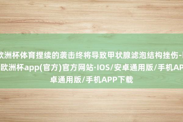 欧洲杯体育捏续的袭击终将导致甲状腺滤泡结构挫伤-kaiyun