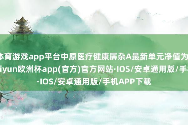 体育游戏app平台中原医疗健康羼杂A最新单元净值为1.502
