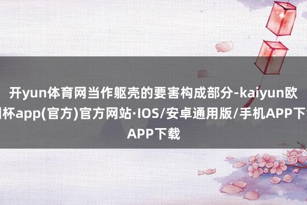 开yun体育网当作躯壳的要害构成部分-kaiyun欧洲杯ap