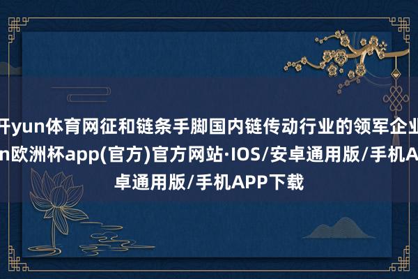 开yun体育网征和链条　　手脚国内链传动行业的领军企业-ka