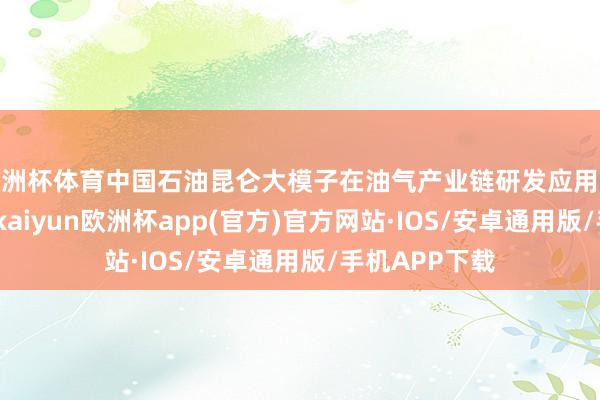 欧洲杯体育中国石油昆仑大模子在油气产业链研发应用恶果值得详情