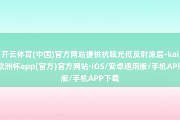 开云体育(中国)官方网站提供抗眩光低反射涂层-kaiyun欧