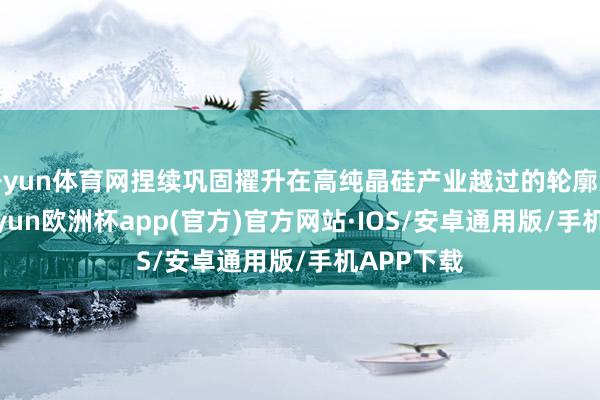 开yun体育网捏续巩固擢升在高纯晶硅产业越过的轮廓竞争力-k